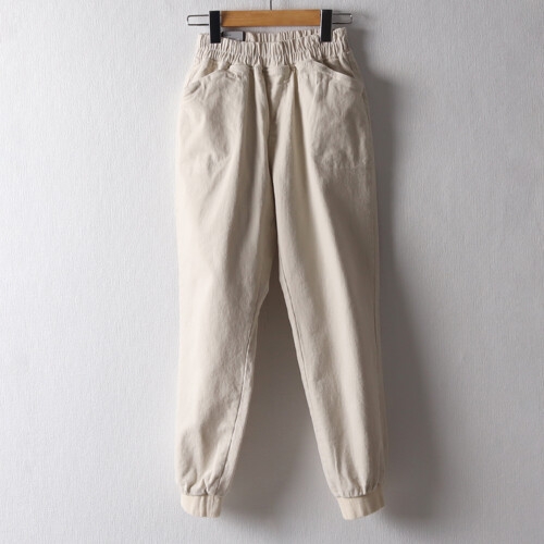 아이우먼 밀크밴딩조거핏팬츠 LOB969M102 빅사이즈_