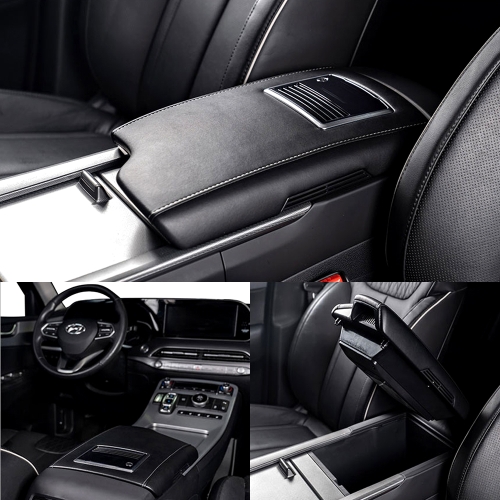 현대모비스  카니발 전용 암레스트 공기청정기