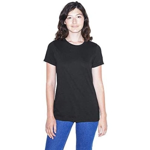  American Apparel 23215W Womens Fine Jersey Classic Short Sleeve T-Sh..