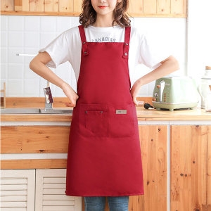 시앙마이  예쁜앞치마 까페 바리스타 방수 주방 H형 브레이시즈
