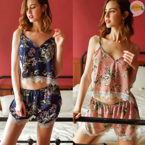 그란데 G-22 가능한 럭셔리 레이스 잠옷세트