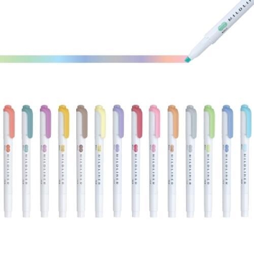 그레이-MGR 제브라 마일드라이너 MILD LINER 형광펜