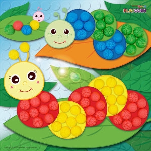 오션 애벌레 모자이크