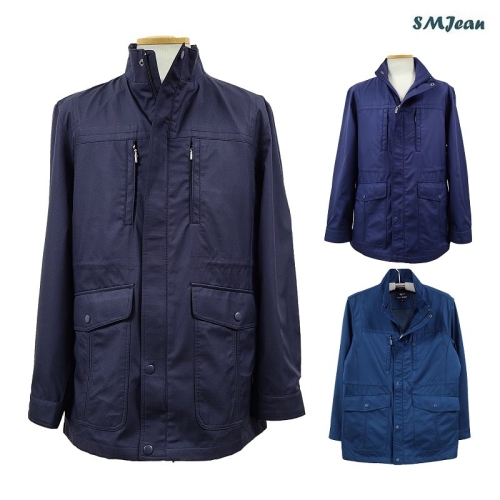 에스엠진 클래식 사파리 점퍼 자켓 야상 중년 남성 점퍼_SMJ1109