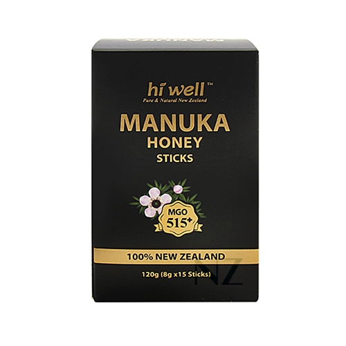 하이웰 뉴질랜드 마누카꿀 스틱 MGO515 15포 짜먹는 천연 벌꿀 휴대용 약용꿀
