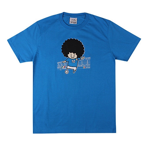  알슨 12106 WORLD CUP ITALY  T Shirt BLUE