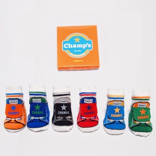 미국 트럼펫 아기양말세트 챔스  0-12 month