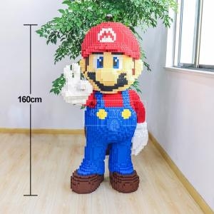 디폼블럭 3D 입체 도안 160cm 초대형 슈퍼마리오 8mm