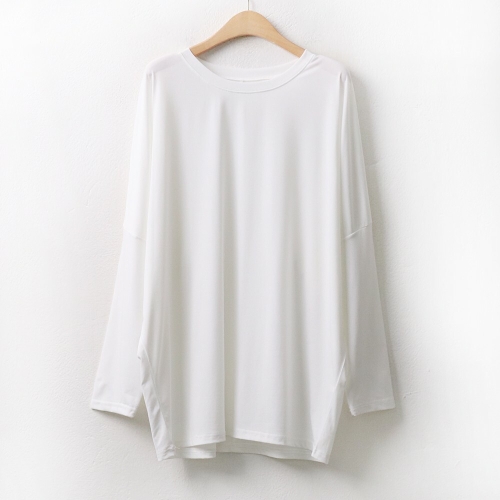 아이우먼 가오리핏긴팔여름티 WWA131M103 빅사이즈_