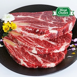 미트아울렛  냉동 등심 초이스 스테이크용 500g