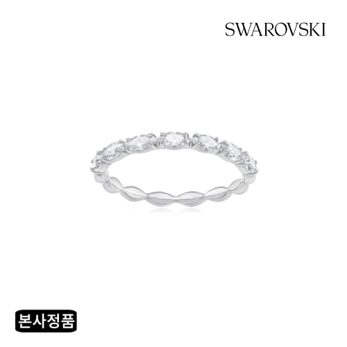 스와로브스키  VITTORE MARQUISE 로듐 링_5354786