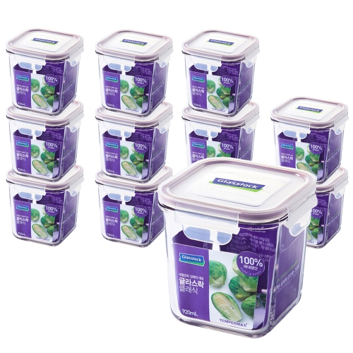 글라스락 퍼플에디션 정사각 도어포켓 920ml