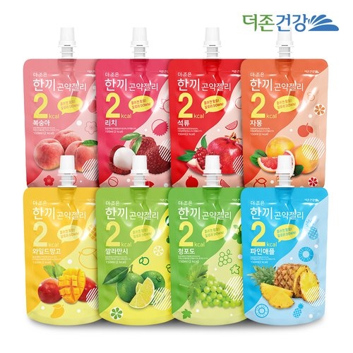 도투락 더존건강 한끼 곤약젤리 8가지맛 150ml