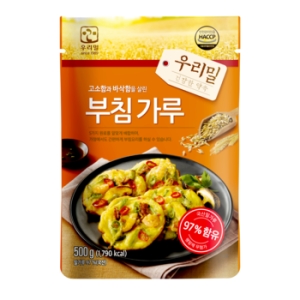 우리밀 고소함과 바삭함을 살린 부침가루 500g