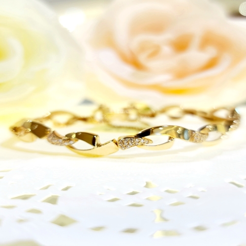 미니골드  14K 아델라 로플러 팔찌 BRHS4093