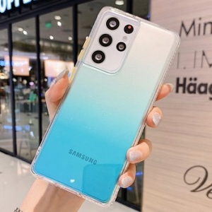 갤럭시S22 S21 S20 플러스 울트라 FE 파스텔톤 그라데이션 젤리 핸드폰 케이스