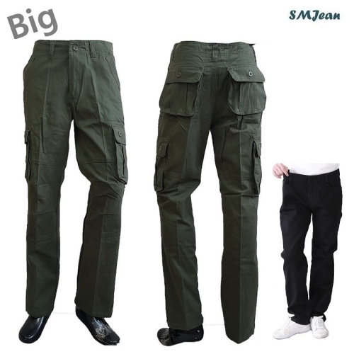 에스엠진 SMJ365b 빅사이즈 카고바지 남자 큰바지 남성 큰면바지