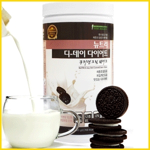  뉴트리디데이 다이어트 쿠키앤크림 쉐이크 750g [1개]