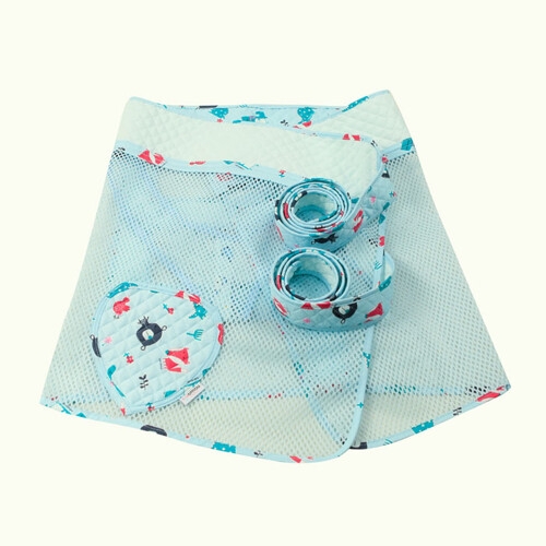 나와니스  순면 여름망사형 아기포대기 5부 공룡친구