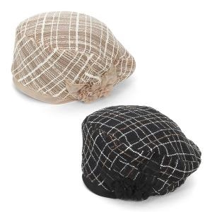 닥스 메쉬 체크 베레모 DK15WEO001   액세서리