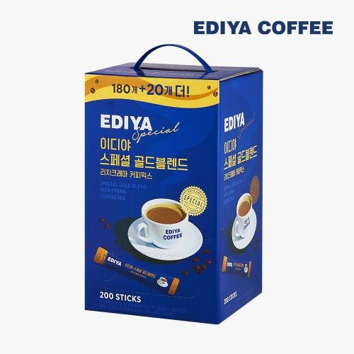 이디야  스페셜 골드 블렌드 리치크레마 200개입