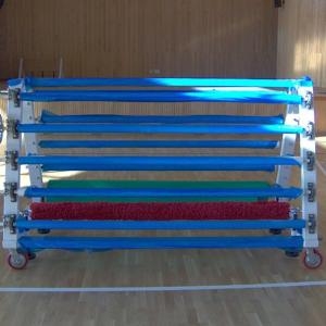 우리  WR-2419 바닥보호매트 권취기겸정리대 183cm용