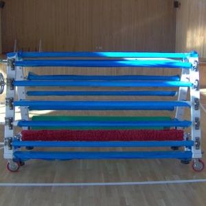 우리  WR-2420 바닥보호매트 권취기겸정리대 205cm용