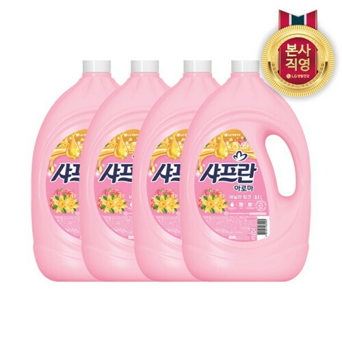 샤프란 아로마 바닐라 핑크 3.1L