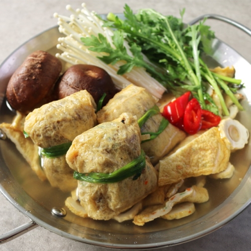 부산맛집 깡통골목할매 유부전골 모듬미니 사그담