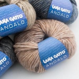 안다로 ANDALO 포실포실 알파카 메리노울 혼합 뜨개실