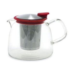 Masa Fujii Design Inc  FORLIFE  벨 글라스 티포트  레드  730ml