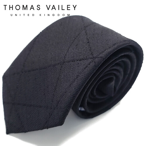 토마스베일리 THOMAS VAILEY    실크넥타이-오블리