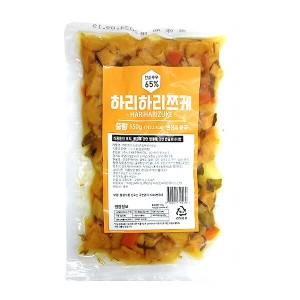 소포장  스타 하리하리쯔케 150g 단무지 절임반찬