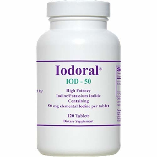 OPTIMOX IOD 12.5 높은 잠재력 아이오딘 칼륨 갑상선 지지 보충제