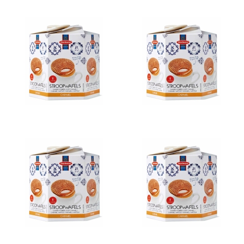 Daelmans 델만스 카라멜 스트룹 와플 8개입 230g 4팩
