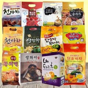 이레  천마차 50T 120T 콘프레이크 복숭아 아이스티 레몬