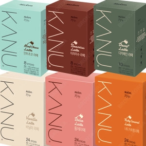 동서식품 카누 라떼 8T 24T 민트초코 티라미수 디카페인 커피