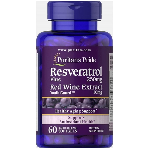 퓨리탄프라이드 레스베라트롤 250mg 60정