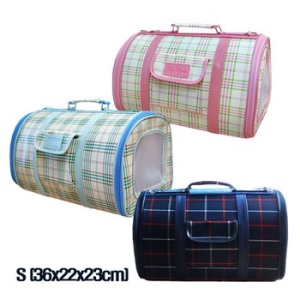 닥터펫 체크무늬 이동가방