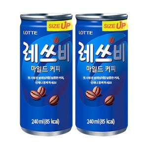 롯데칠성음료 레쓰비 아시아트립 베트남 연유커피 240ml