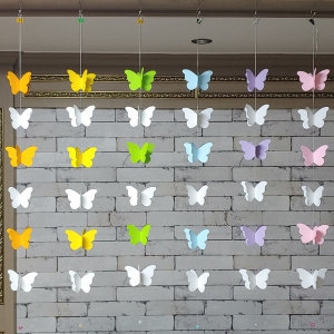 파스텔 나비모빌