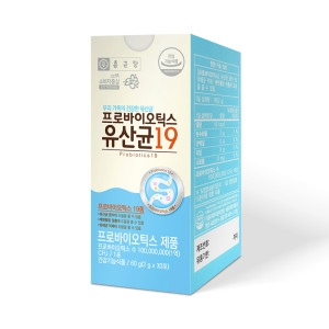 종근당건강 프로바이오틱스 유산균 19 2g 30포