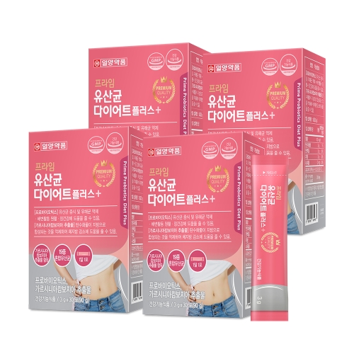 일양약품 프라임 유산균 다이어트 플러스 3g 30포