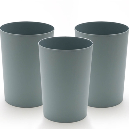 에브리데이컴퍼니  모던 오픈형 휴지통 10L 블루 3개