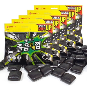 롯데제과  잠이 확깨는 졸음껌 리필용 105g x 5봉