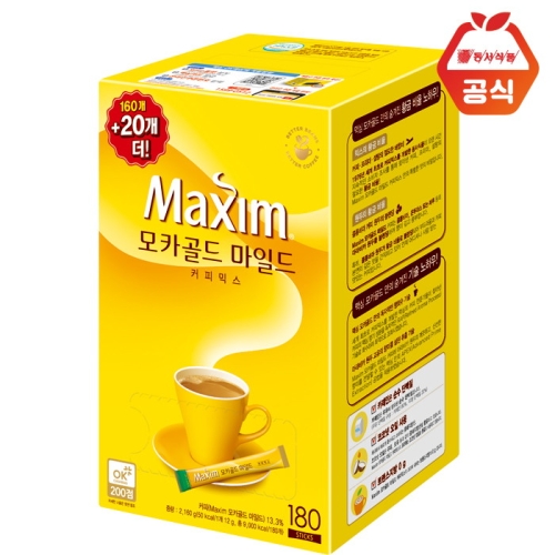 동서식품 맥심 동서 모카골드믹스160T+20T
