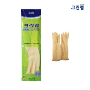 크린랲  식품전용 고무장갑 (특대)