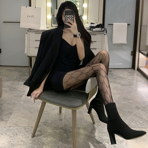 섹시한 레이스 팬티 망사 그물 스타킹  품 블랙 전신 비치는 검스 레이싱걸