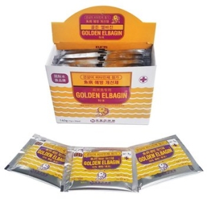 해홍  국제 골든 엘바진 7g 1박스 20개/열대어 종합 치료제