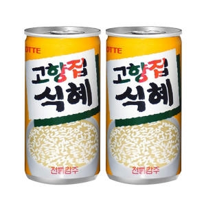 롯데칠성음료 고향집식혜 175mlx30캔
